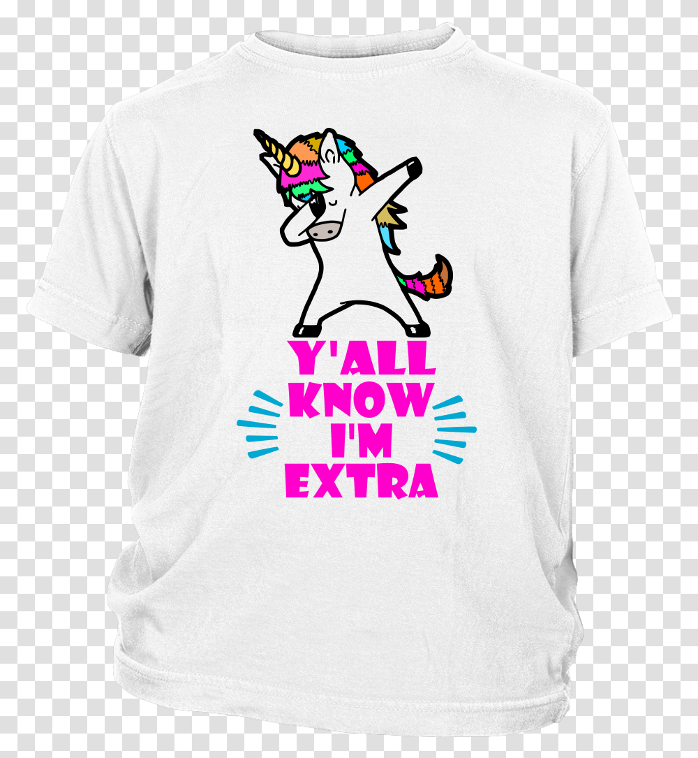 Dabbing Unicorn Extra Youth White T Shirt Portable Network Graphics, Apparel, T-Shirt, Person Transparent Png
