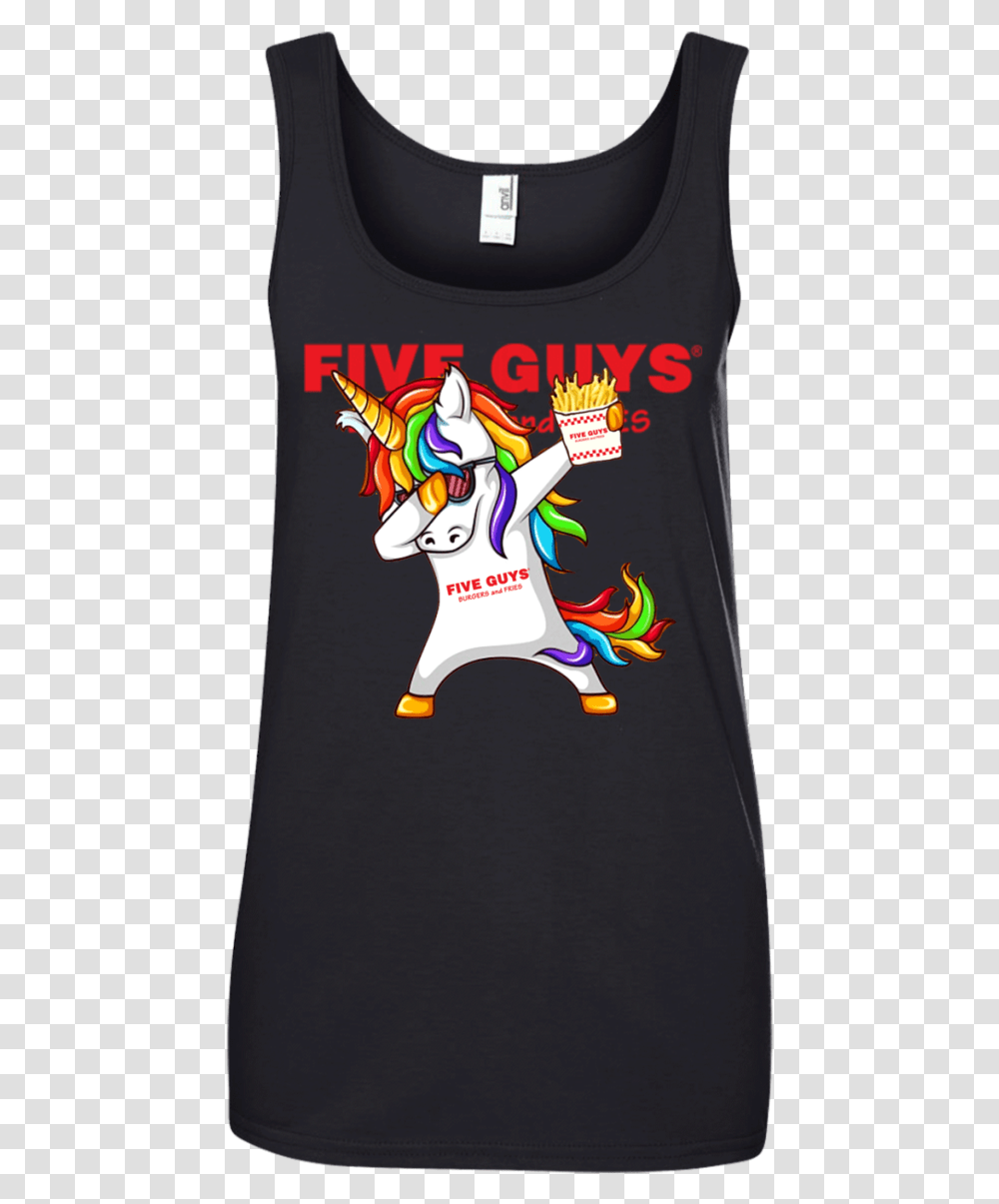 Dabbing Unicorn Loves Five Guys Shirts For Graduation Middle School, Clothing, Apparel, Sleeve, Long Sleeve Transparent Png