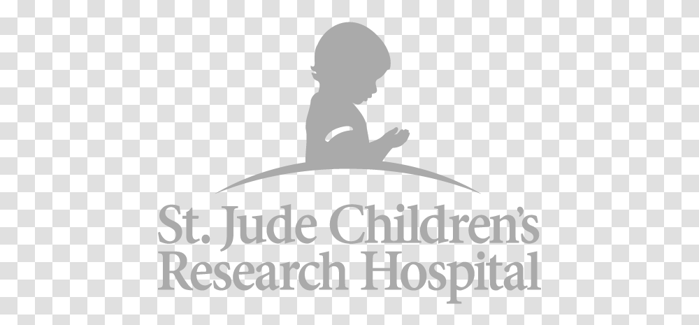 Dac Giving Back Logos 01 St Jude Children's Research Hospital, Poster, Silhouette, Kneeling Transparent Png