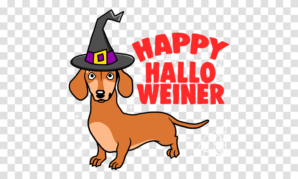 Dachshund Funny Halloween Costumes, Apparel, Hat, Party Hat Transparent Png