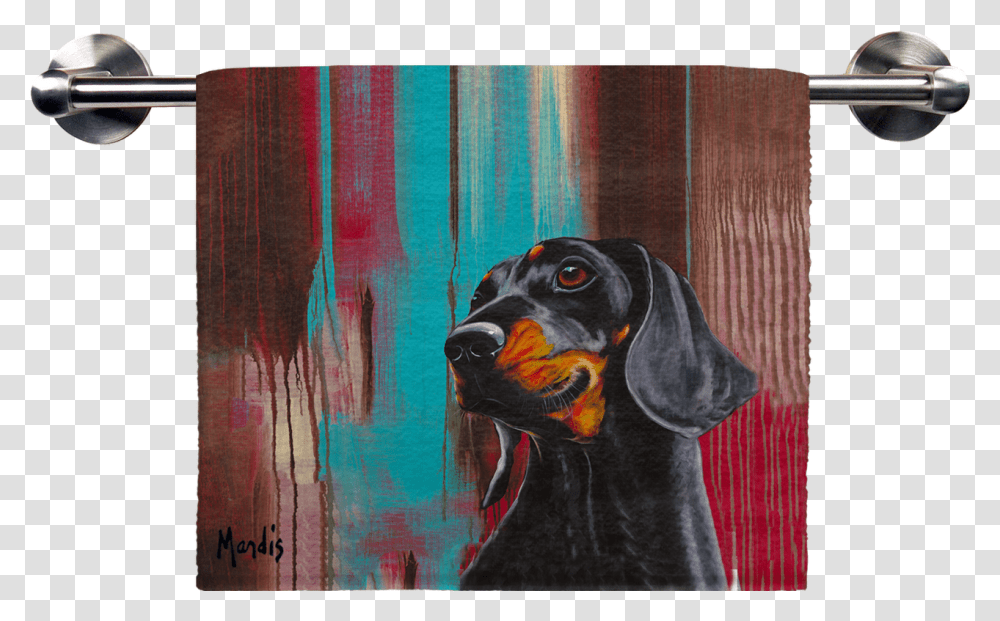 Dachshund Hand Towel Towel, Bird, Animal, Art, Home Decor Transparent Png