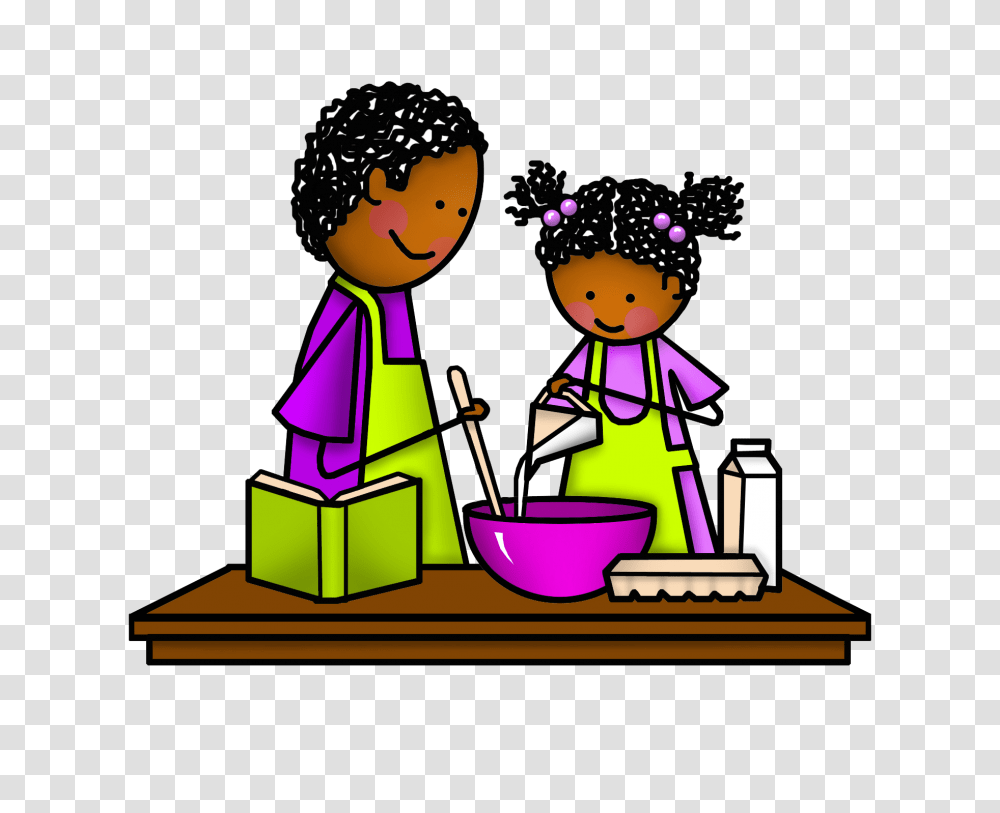 Dad And Daughter Cooking, Bowl, Female, Girl Transparent Png