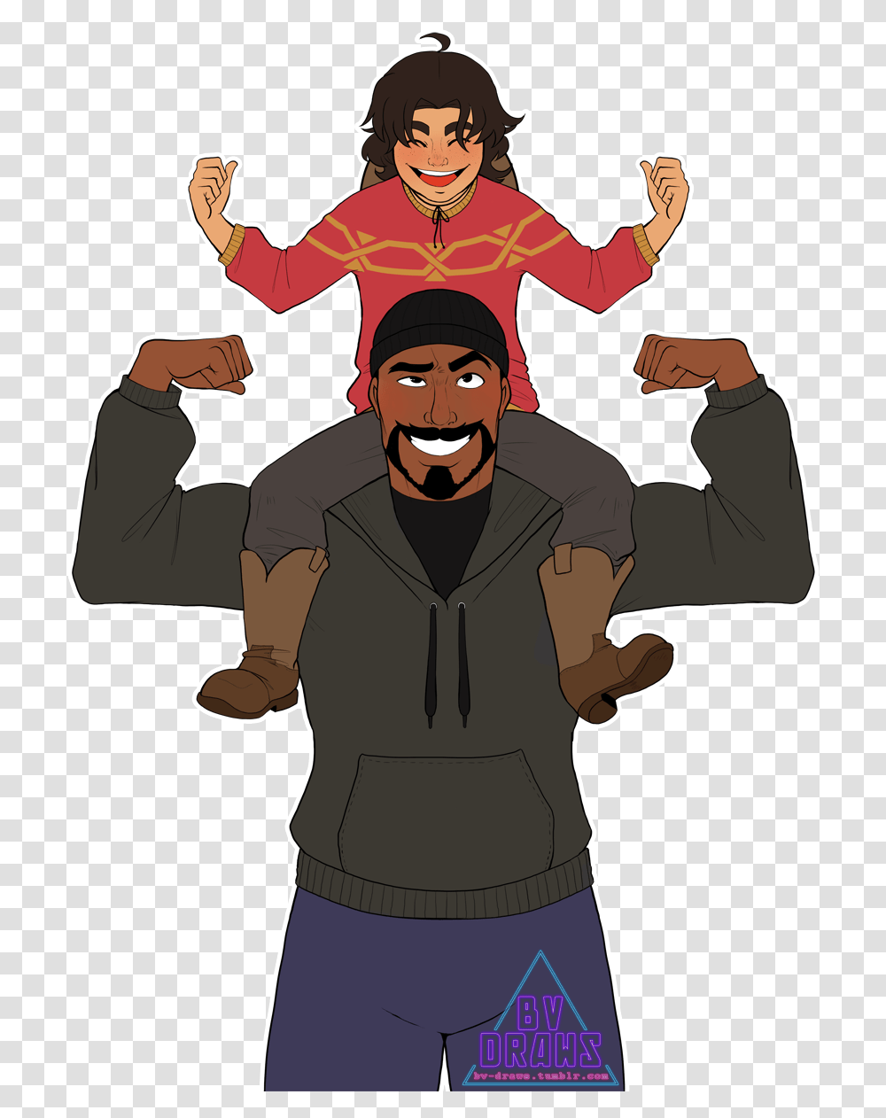 Dad And Son Clipart Overwatch Mccree Child, Person, Face, People Transparent Png