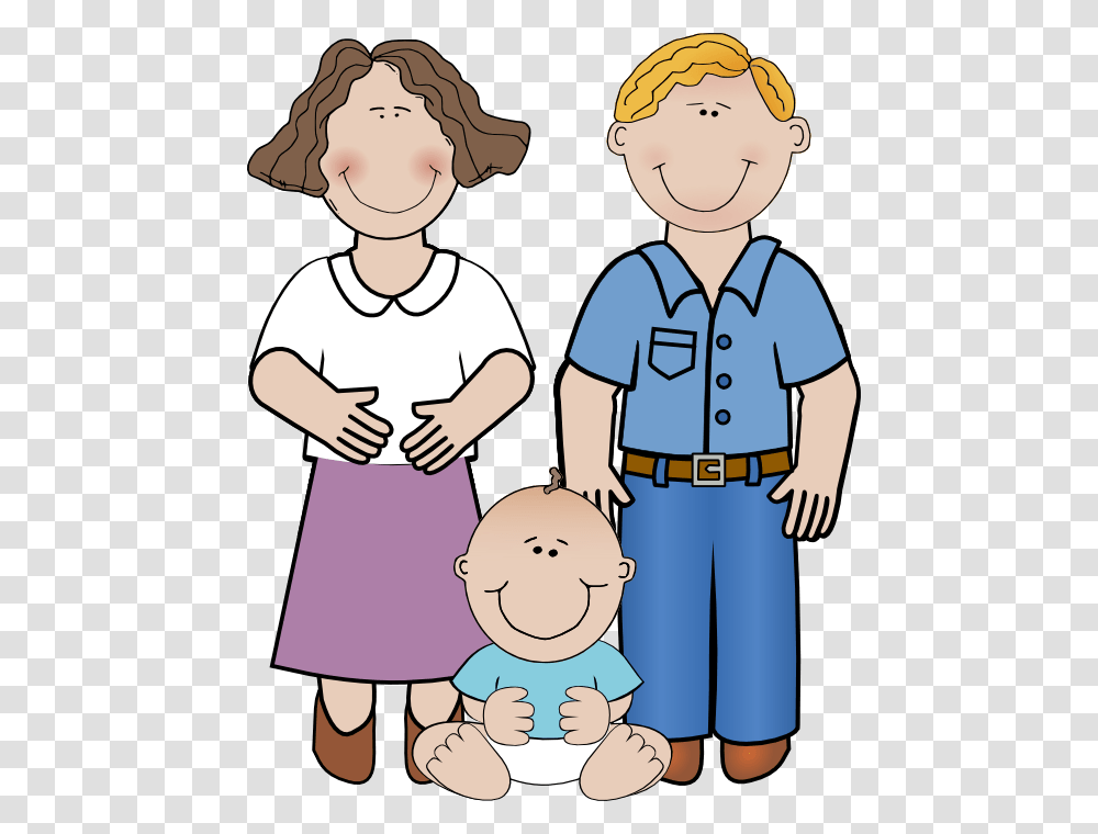 Dad Cliparts, Person, People, Family, Girl Transparent Png