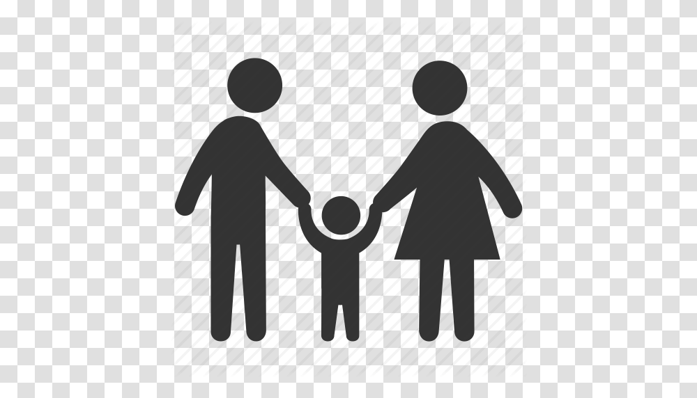 Dad Family Father Happy Kid Mom Mother Icon, Hand, Holding Hands Transparent Png