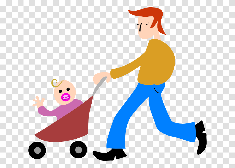 Dad Father Baby Stroller, Person, Human, Face, Furniture Transparent Png