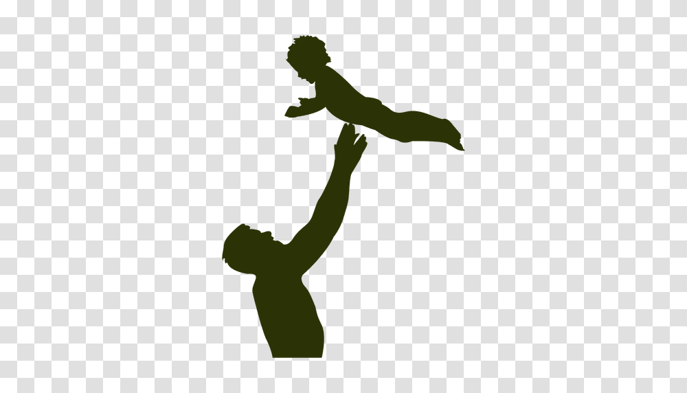 Dad Playing With Son, Person, Kicking, Sport, Photography Transparent Png