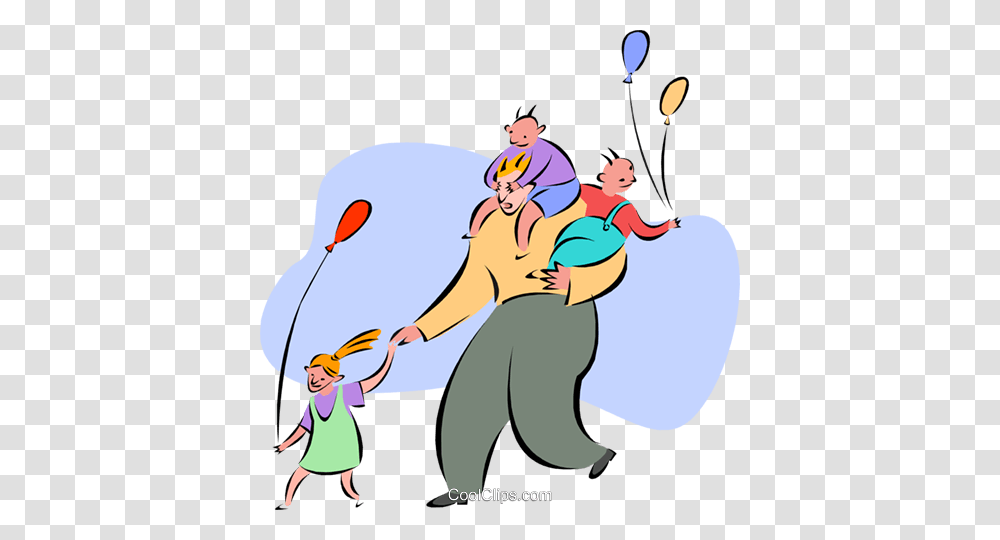 Dad With Kids, Person, Outdoors, Adventure, Leisure Activities Transparent Png