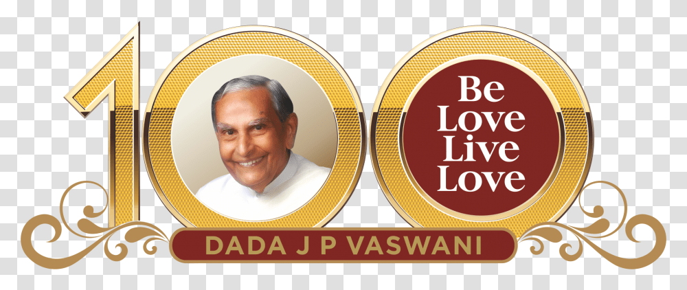 Dada Jp Vaswani, Person, Human, Gold Transparent Png