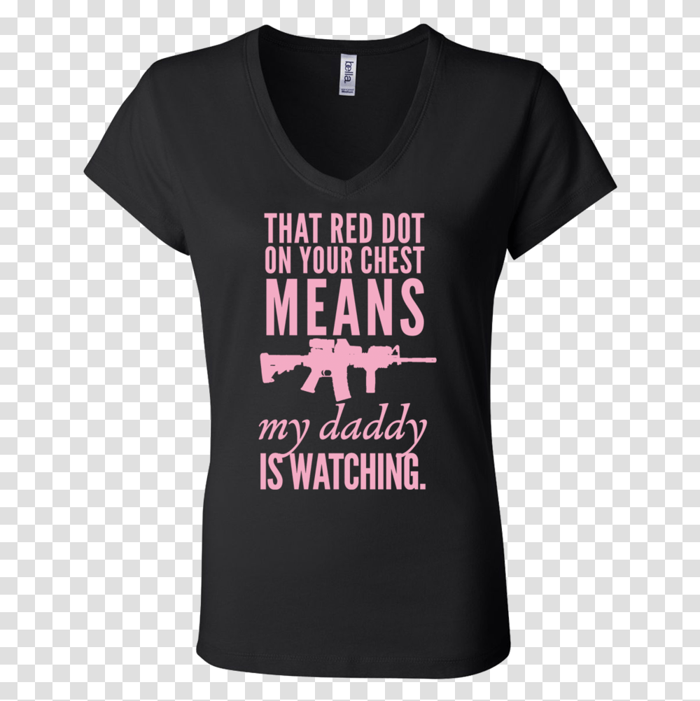 Daddy Is Watching, Apparel, T-Shirt, Sleeve Transparent Png