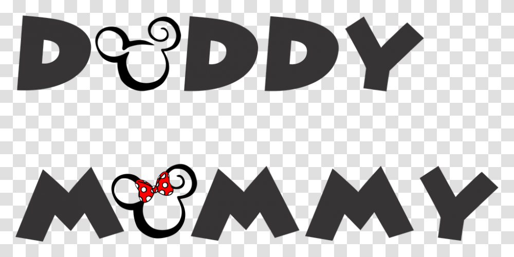 Daddy Mommy Mickey Mommy Daddy, Alphabet, Cross Transparent Png