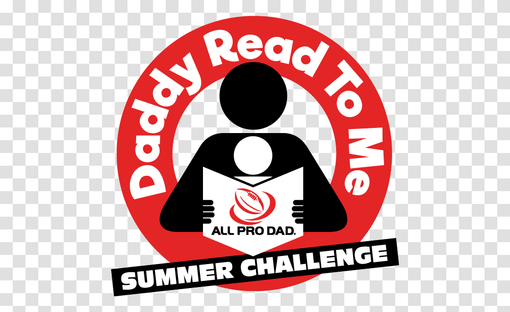 Daddy Read To Me Summer Challenge Logo1 Circle, Label, Sticker, Poster Transparent Png