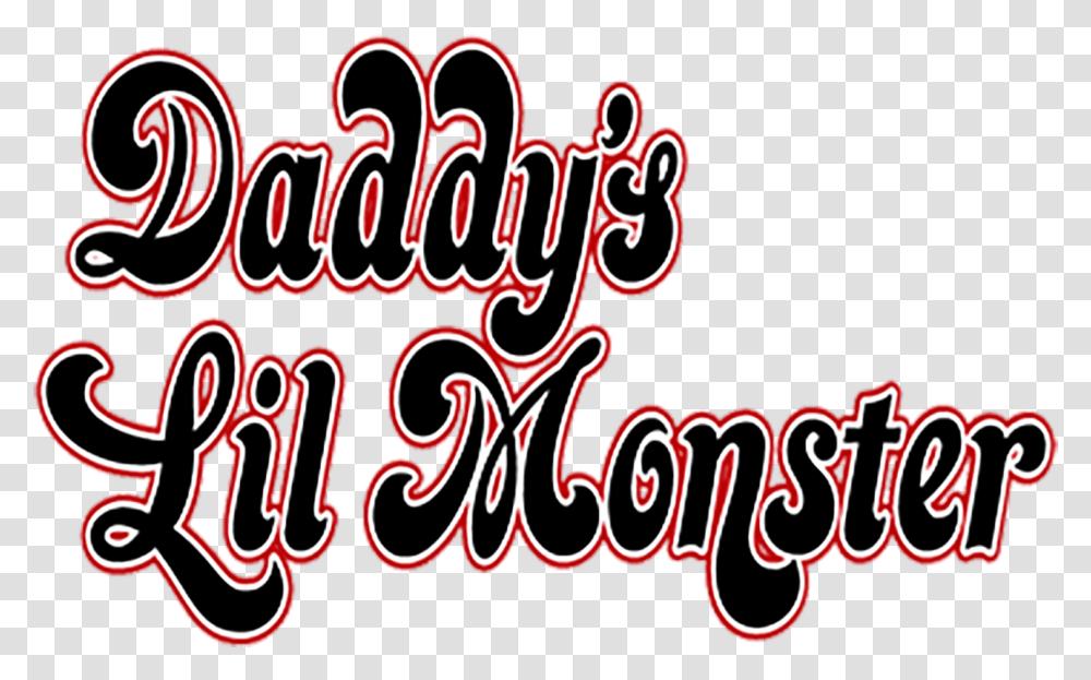 Daddy S Lil Monster, Alphabet, Calligraphy, Handwriting Transparent Png