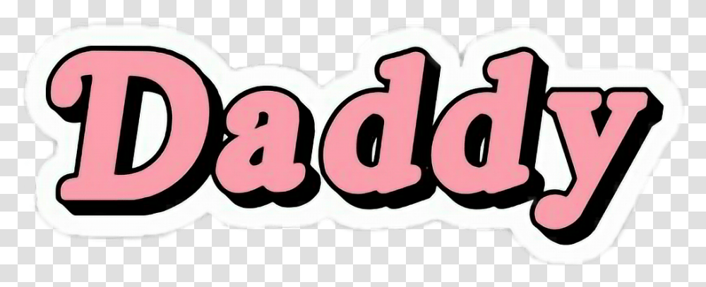 Daddy Tumblr Daddy Sticker, Label, Alphabet, Number Transparent Png