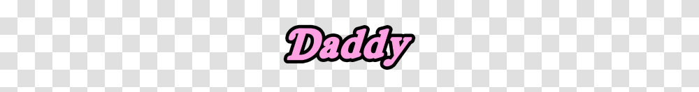 Daddy, Word, Logo Transparent Png