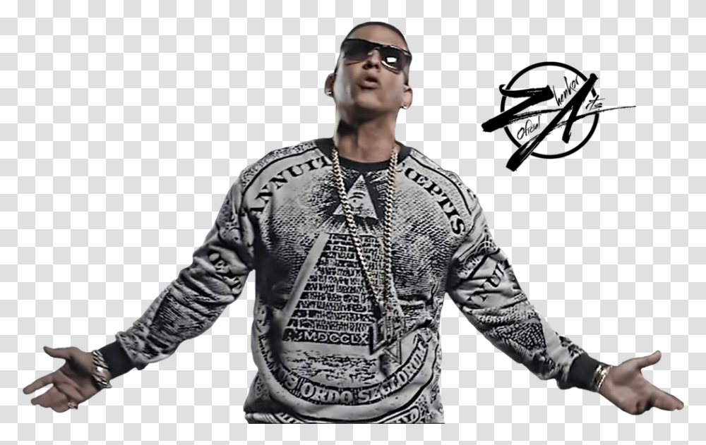 Daddy Yankee, Person, Skin, Sunglasses Transparent Png