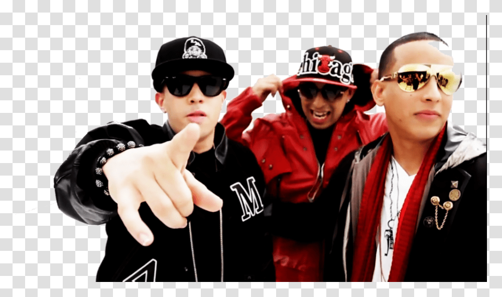 Daddy Yankee, Person, Sunglasses, Hat Transparent Png