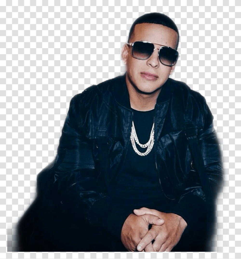 Daddyyankee Daddy Yankee, Sunglasses, Accessories, Person, Sitting Transparent Png