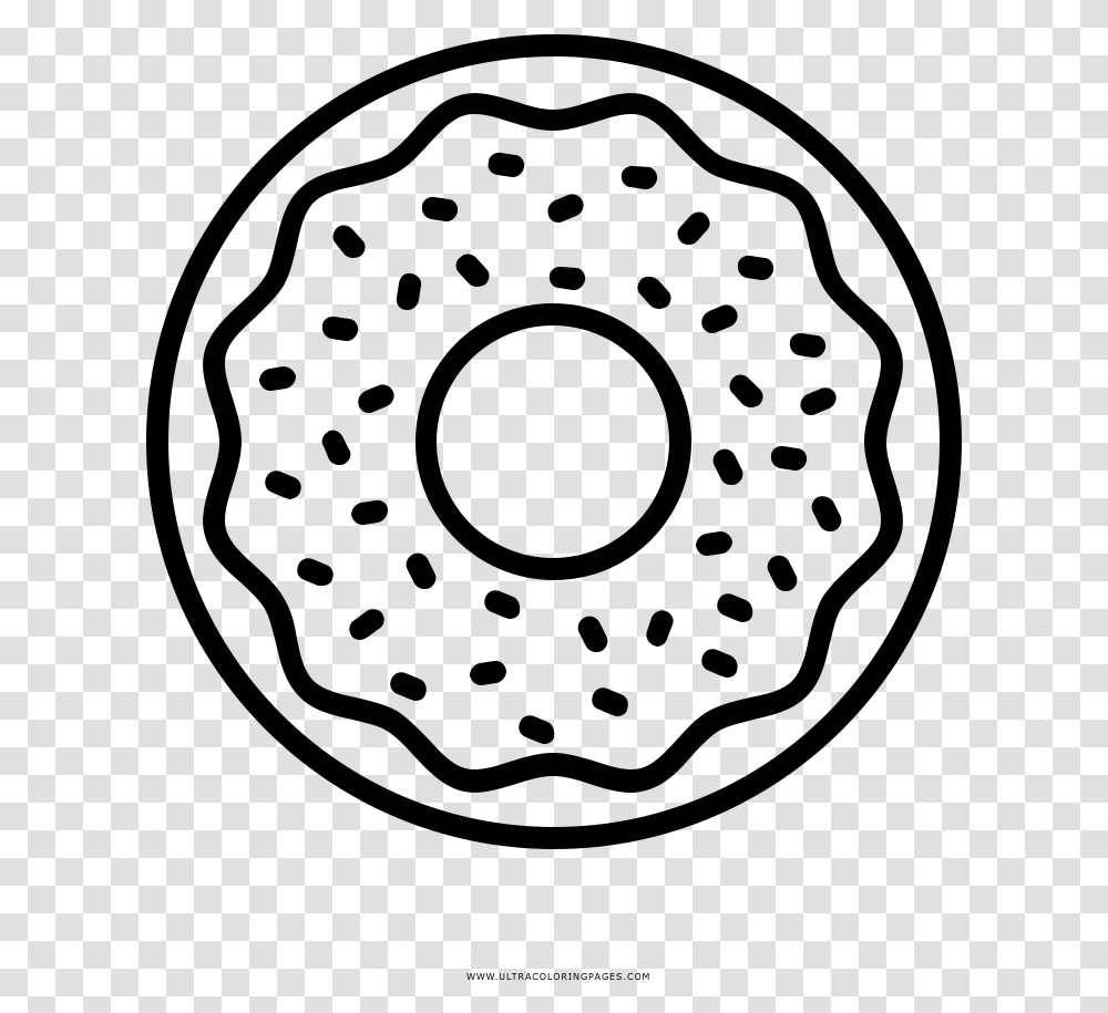 Dads And Donuts Clipart Black And White Clip Art Black Black And White Donut Clip Art, Gray, World Of Warcraft Transparent Png