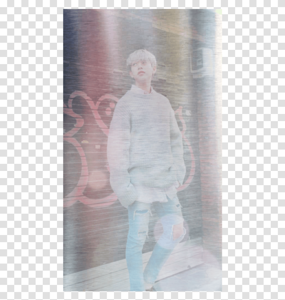 Daehyun Wallpaperplease Reblog Or Like If Used Please Standing, Sleeve, Person, Long Sleeve Transparent Png