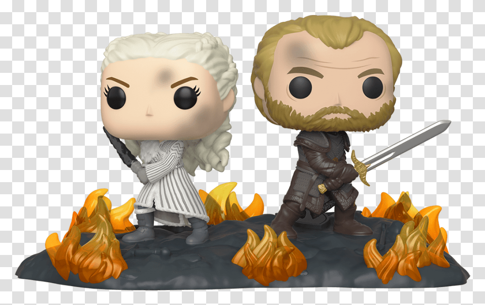 Daenerys And Jorah Funko Pop, Figurine, Toy, Doll Transparent Png