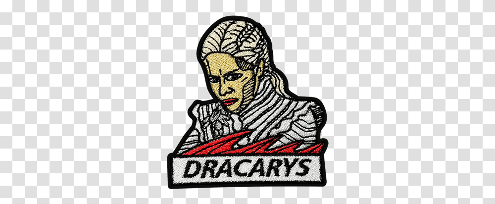 Daenerys Dracarys Patch Illustration, Logo, Symbol, Trademark, Rug Transparent Png