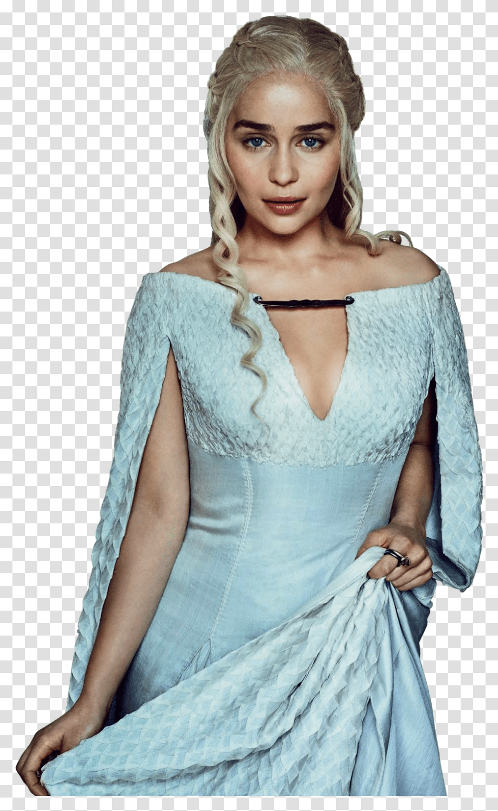 Daenerys Game Of Thrones Emilia Clarke Photo Game Of Thrones, Clothing, Evening Dress, Robe, Gown Transparent Png