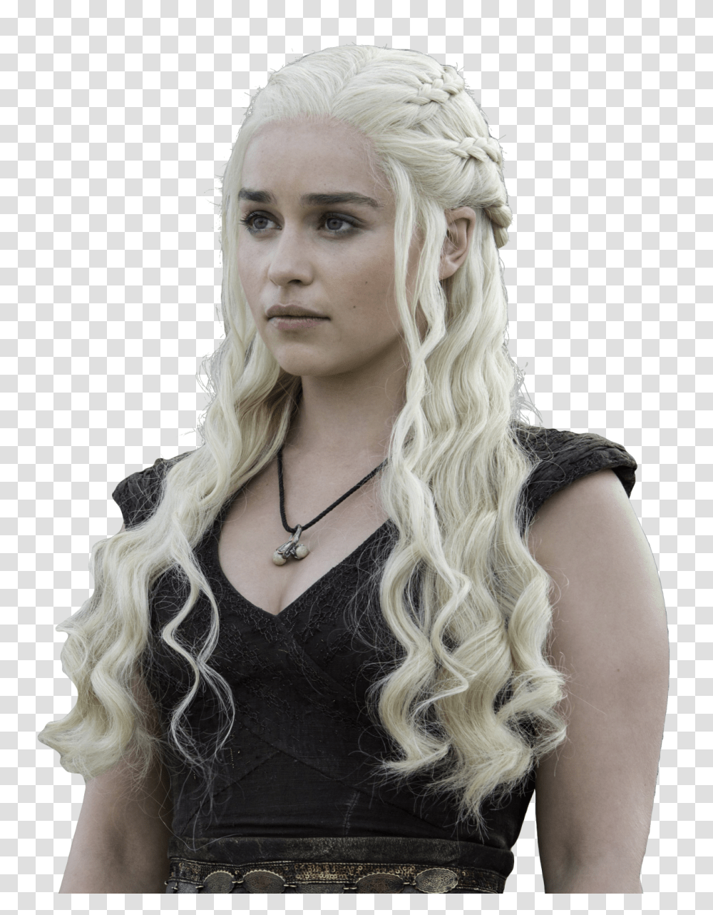 Daenerys Targaryen Game Of Thrones Daenerys, Hair, Person, Necklace, Accessories Transparent Png