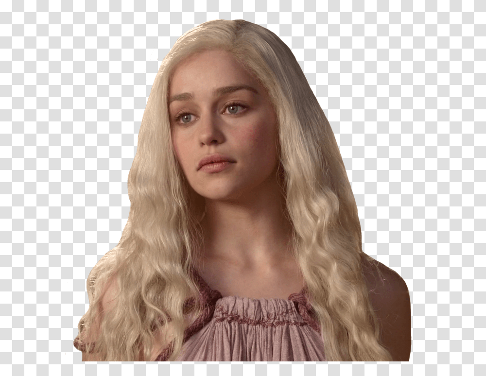 Daenerys Targaryen Image Emilia Clarke, Face, Person, Blonde, Woman Transparent Png
