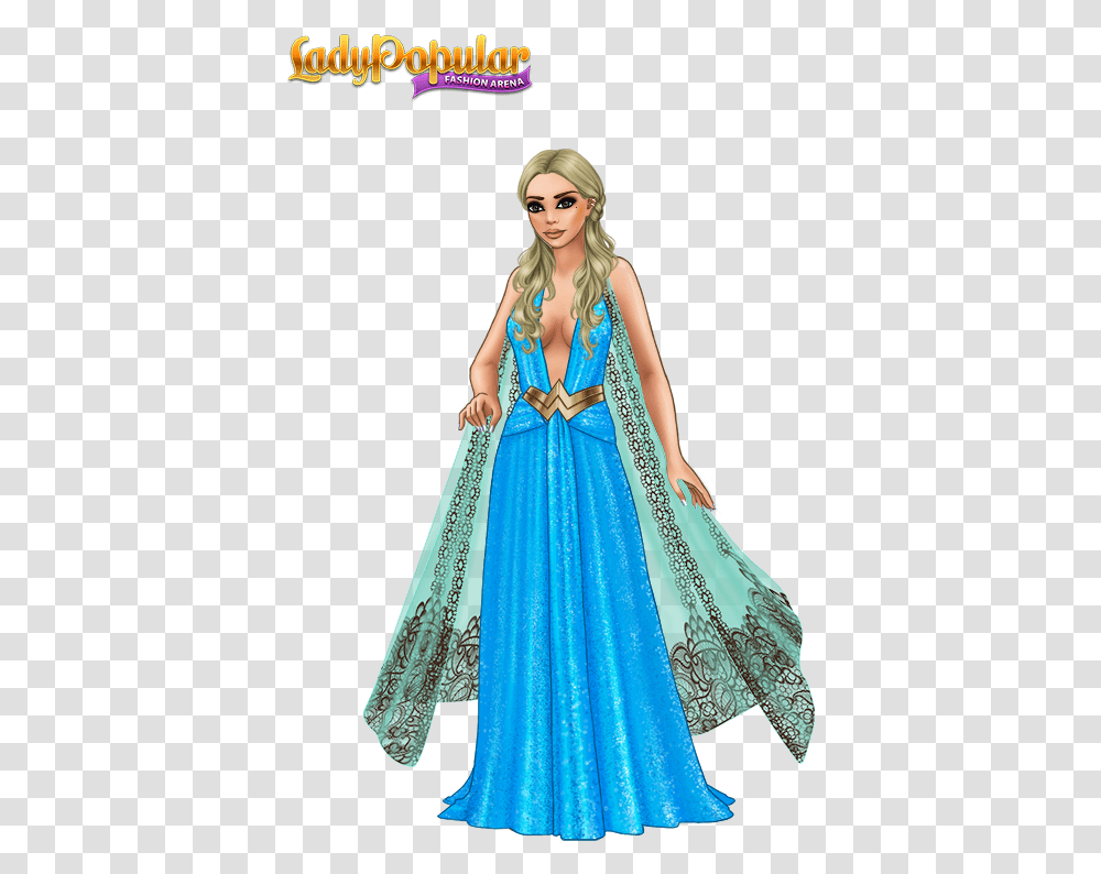 Daenerys Targaryen Lady Popular, Clothing, Female, Person, Dress Transparent Png