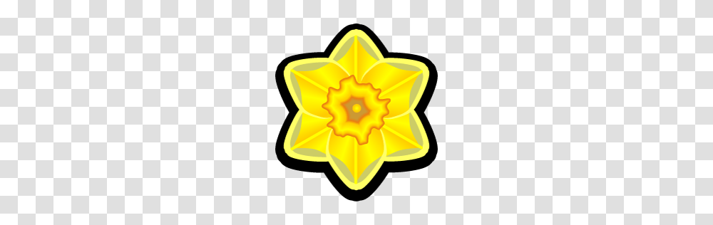Daffodil Cartoon Group With Items, Icing, Cream, Cake, Dessert Transparent Png
