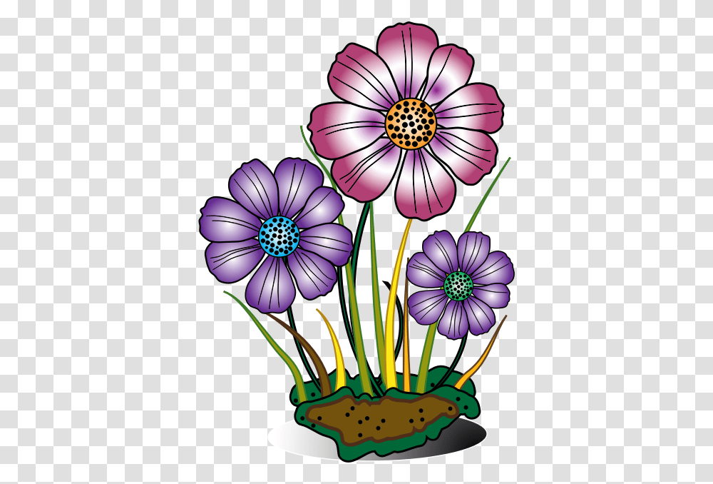Daffodils Clipart Daisy Garden, Purple, Plant, Pattern Transparent Png
