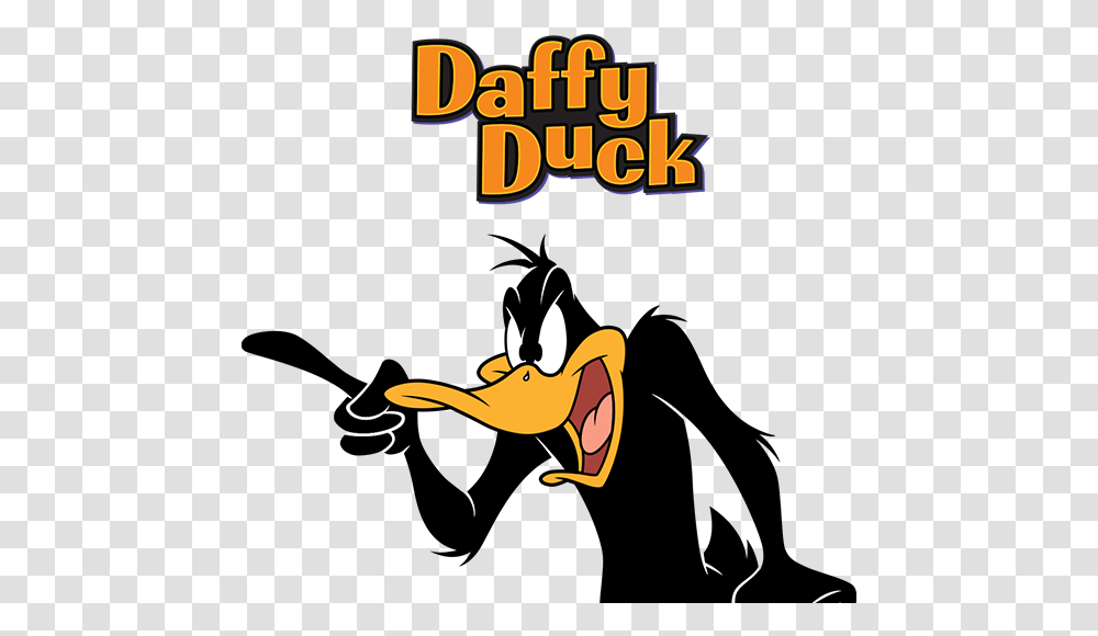 Daffy Duck Angry, Bird, Animal, Mammal Transparent Png