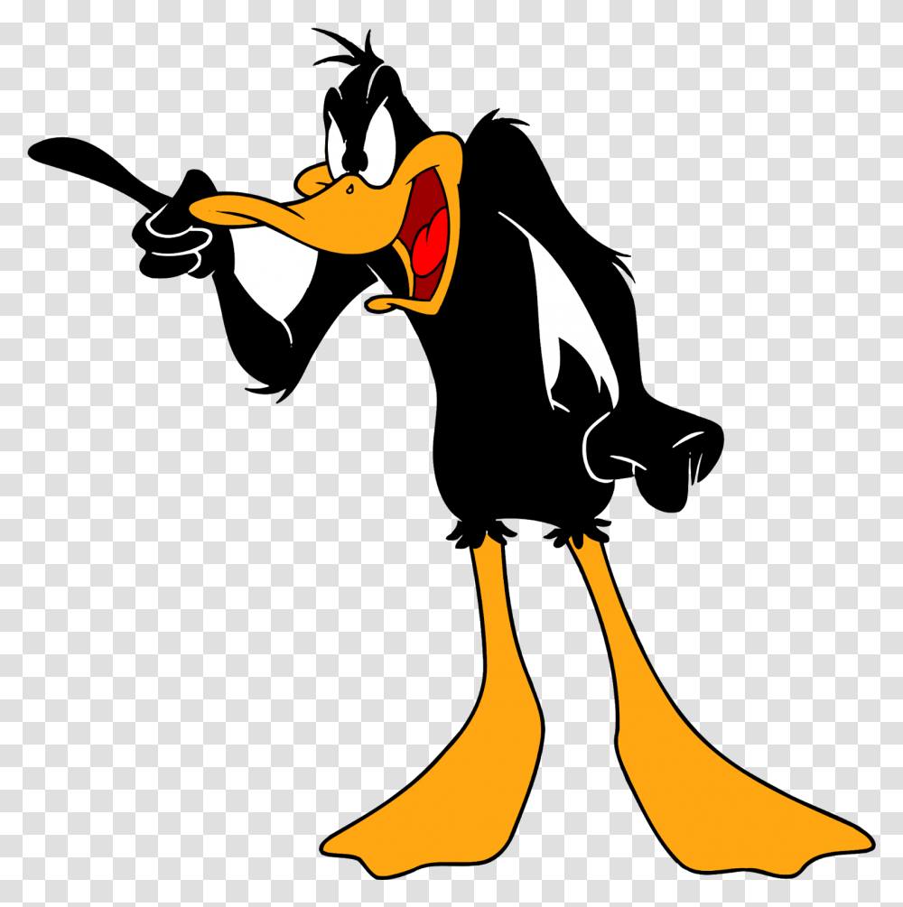 Daffy Duck Angry Daffy Duck, Art, Animal, Bird, Graphics Transparent Png
