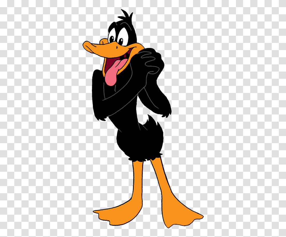 Daffy Duck By Lionkingrulez D5qvct7 Daffy Duck Background, Waterfowl, Bird, Animal, Person Transparent Png
