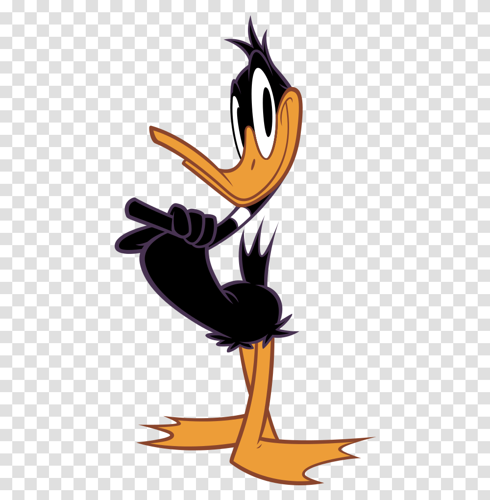 Daffy Duck Free Pictures Looney Tunes Show Daffy Duck, Hand, Emblem, Leisure Activities Transparent Png