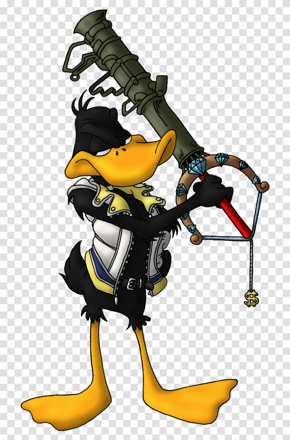 Daffy Duck Images Download Daffy Duck Kingdom Hearts, Person, People, Ninja Transparent Png