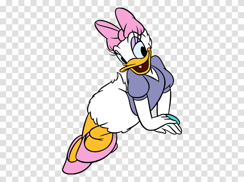 Daffy Duck Mickey Mouse, Animal, Person, Human, Book Transparent Png