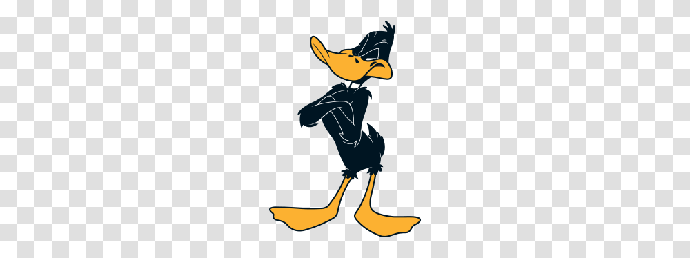 Daffy Duck Porkys Duck Hunt, Person, Silhouette, People, Ninja Transparent Png