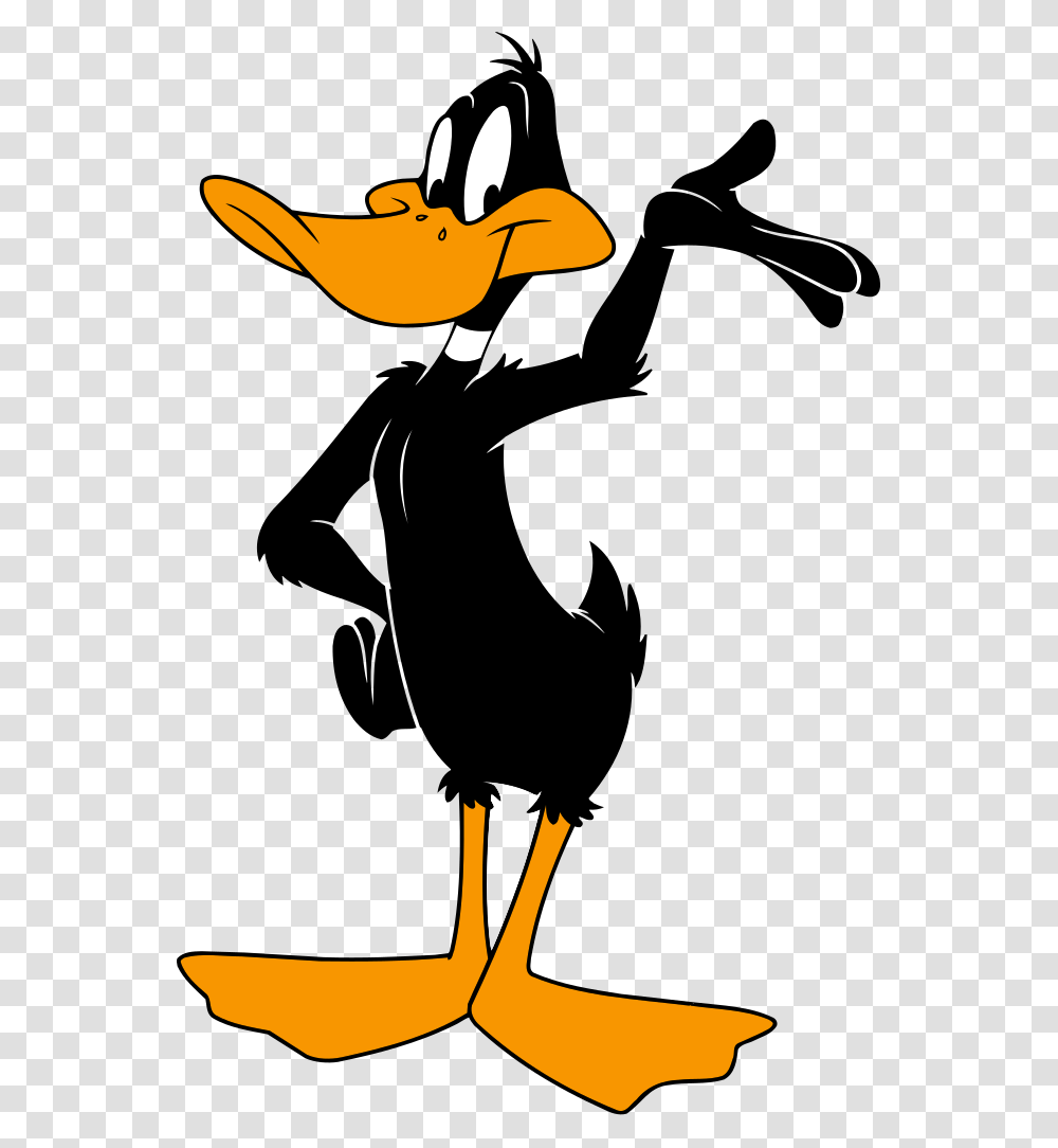 Daffy Duck Vs Battles Wiki Fandom Powered, Stencil, Silhouette, Bird, Animal Transparent Png