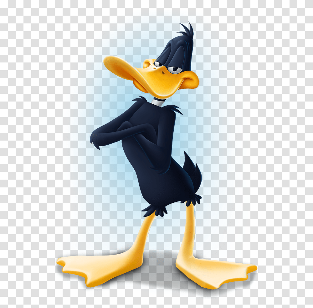 Daffy Looney Tunes World Of Mayhem Characters, Apparel, Bird, Animal Transparent Png