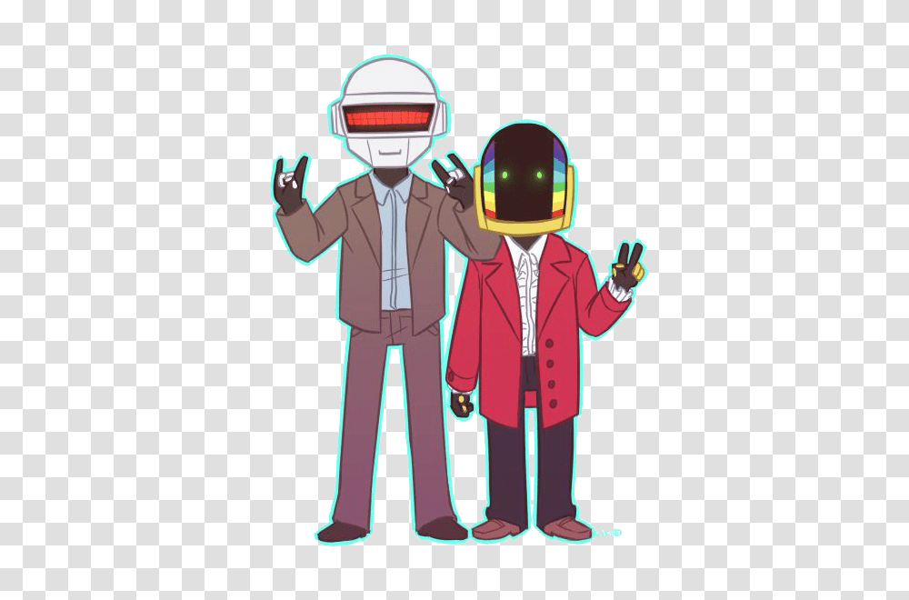 Daft Punk Images Free Download, Person, Coat, People Transparent Png