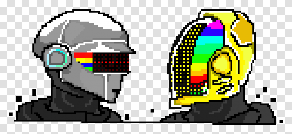 Daft Punk Pixel Art, Pac Man Transparent Png