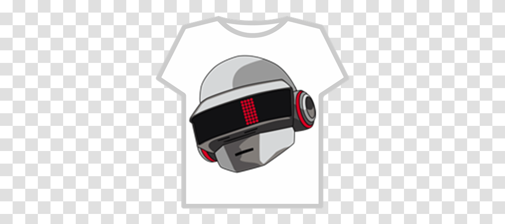 Daft Punk Thomas Bangalter Chibi Tee Roblox T Shirt Billie Eilish, Clothing, Apparel, Helmet, Crash Helmet Transparent Png