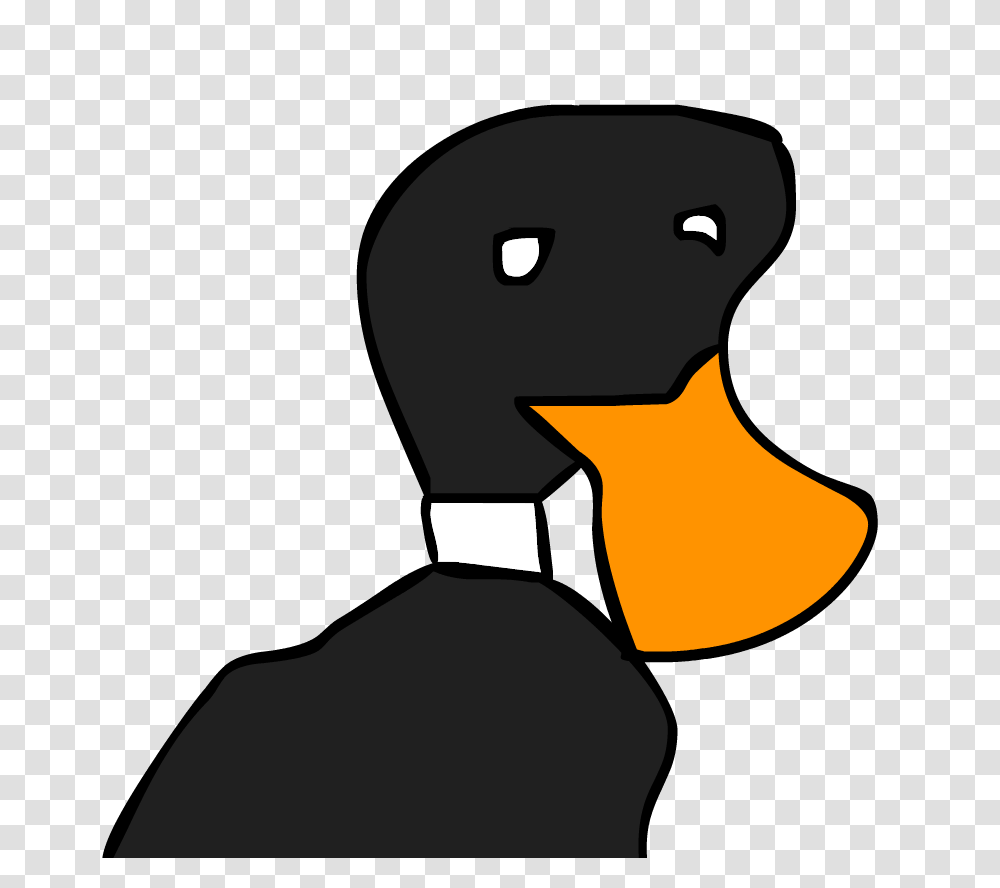 Dafty Duk The Dolan And Friends Show Wiki Fandom Powered, Bird, Animal, Beak, Silhouette Transparent Png