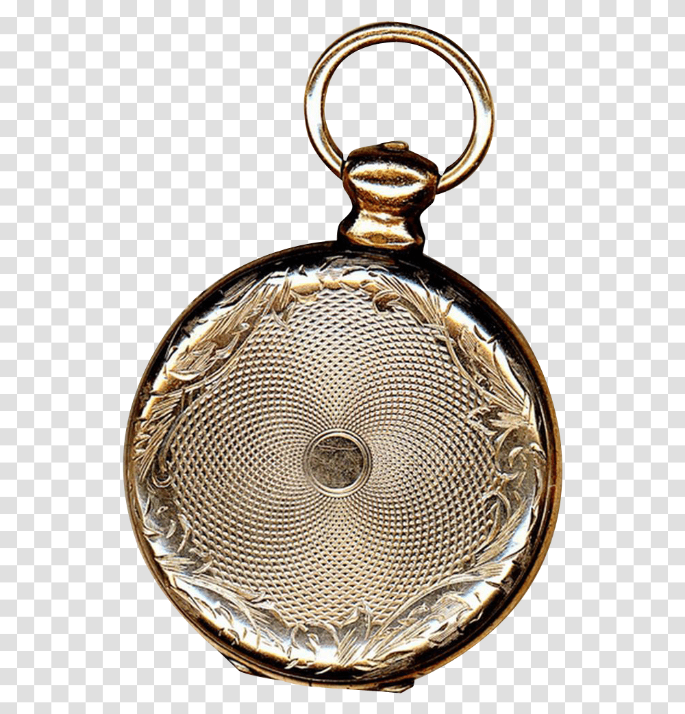Daguerreotype Watch Form Locket Of 9k Gold Clipart Full Solid, Pendant, Jewelry, Accessories, Accessory Transparent Png