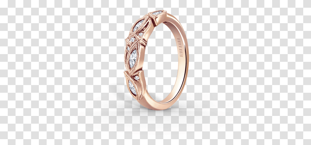 Dahlia 18k Rose Gold Ladies Wedding Band D Gold Ring Rose Gold Ring Design For Girls, Jewelry, Accessories, Accessory, Diamond Transparent Png