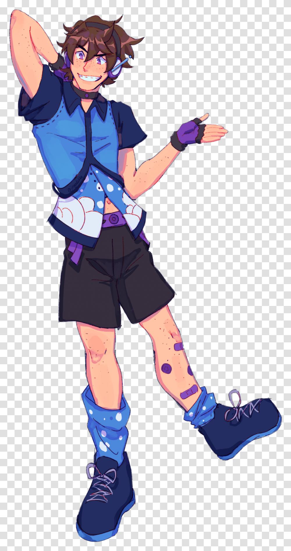 Daiki Hadeawa Fictional Character, Costume, Person, Clothing, Shoe Transparent Png