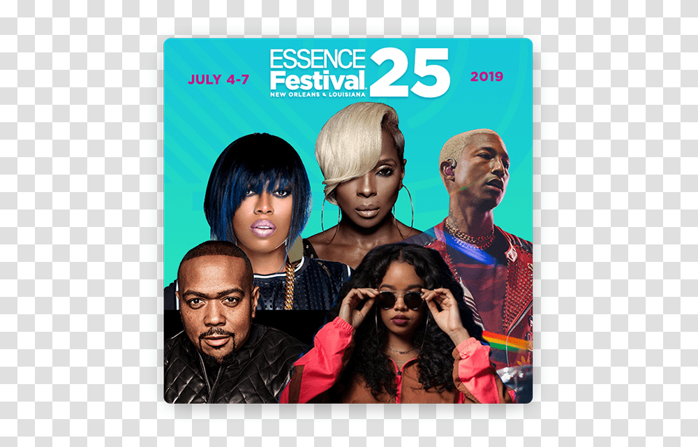 Daily 075 2021 04 Essence Music Festival, Person, Sunglasses, Accessories, Poster Transparent Png
