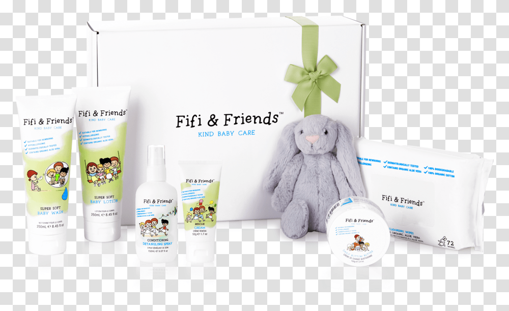 Daily Essentials Gift Box Best Seller Cosmetics, Bottle, Teddy Bear, Toy Transparent Png